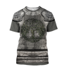 Irish Armor Knight Warrior Chainmail 3D All Over Printed Shirts For Men and Women AM280202-Apparel-TT-T-Shirt-S-Vibe Cosy™