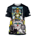 Tarot Cards The Chariot 3D All Over Printed Shirts For Men and Women AM150601-Apparel-TT-T-Shirts-S-Vibe Cosy™