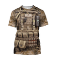 All Over Printed Marine Corps Uniforms-Apparel-HP Arts-T-Shirt-S-Vibe Cosy™