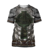 Irish Armor Warrior Chainmail 3D All Over Printed Shirts For Men and Women AM250204-Apparel-TT-T-Shirt-S-Vibe Cosy™