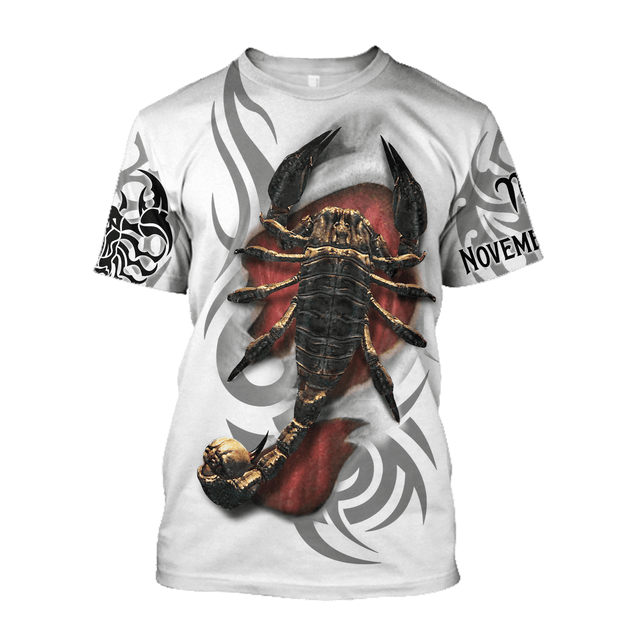 November King Tribal Tattoo 3D All Over Printed Shirts For Men and Women