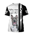 Pitbull 3D All Over Printed Shirts for Men and Women AM090105-Apparel-TT-T-Shirt-S-Vibe Cosy™