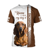 Dachshund 3D All Over Printed Shirts for Men and Women AM090101-Apparel-TT-T-Shirt-S-Vibe Cosy™