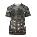 Irish Armor Warrior Knight Chainmail 3D All Over Printed Shirts For Men and Women AM260201-Apparel-TT-T-Shirt-S-Vibe Cosy™