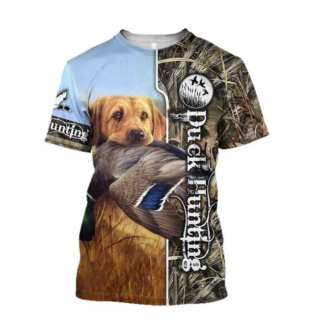 Mallard Duck Hunting 3D All Over Printed Shirts for Men and Women AM261104-Apparel-TT-T-Shirt-S-Vibe Cosy™