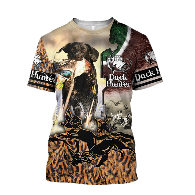 Mallard Duck Hunting 3D Printing Shirts for Men and Women AM020103-Apparel-TT-T-Shirt-S-Vibe Cosy™