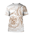 Tonga in My Heart Polynesian Tattoo Style 3D Printed Shirts AM190202-Apparel-TT-T-Shirt-S-Vibe Cosy™