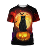 Halloween Black Cat 3D For Men And Woman AM072084-LAM