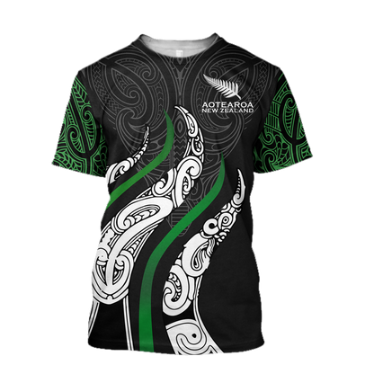 Aotearoa Koru Fire 3D All Over Printed Unisex