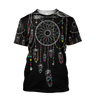 Native American Dreamcatcher 3D All Over Printed Shirts For Men and Women TT062060-Apparel-TT-T-Shirts-S-Vibe Cosy™