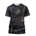 Vikings Armor Tops Pullover-Apparel-HP Arts-T-Shirt-S-Vibe Cosy™