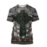 Irish Armor Knight Warrior Chainmail 3D All Over Printed Shirts For Men and Women TT0121 - Amaze Style™-Apparel