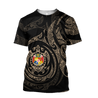 Tonga in My Heart Polynesian Tattoo Style 3D Printed Shirts AM190205-Apparel-TT-T-Shirt-S-Vibe Cosy™