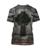 Irish Armor Warrior Chainmail 3D All Over Printed Shirts For Men and Women AM250204-Apparel-TT-Hoodie-S-Vibe Cosy™