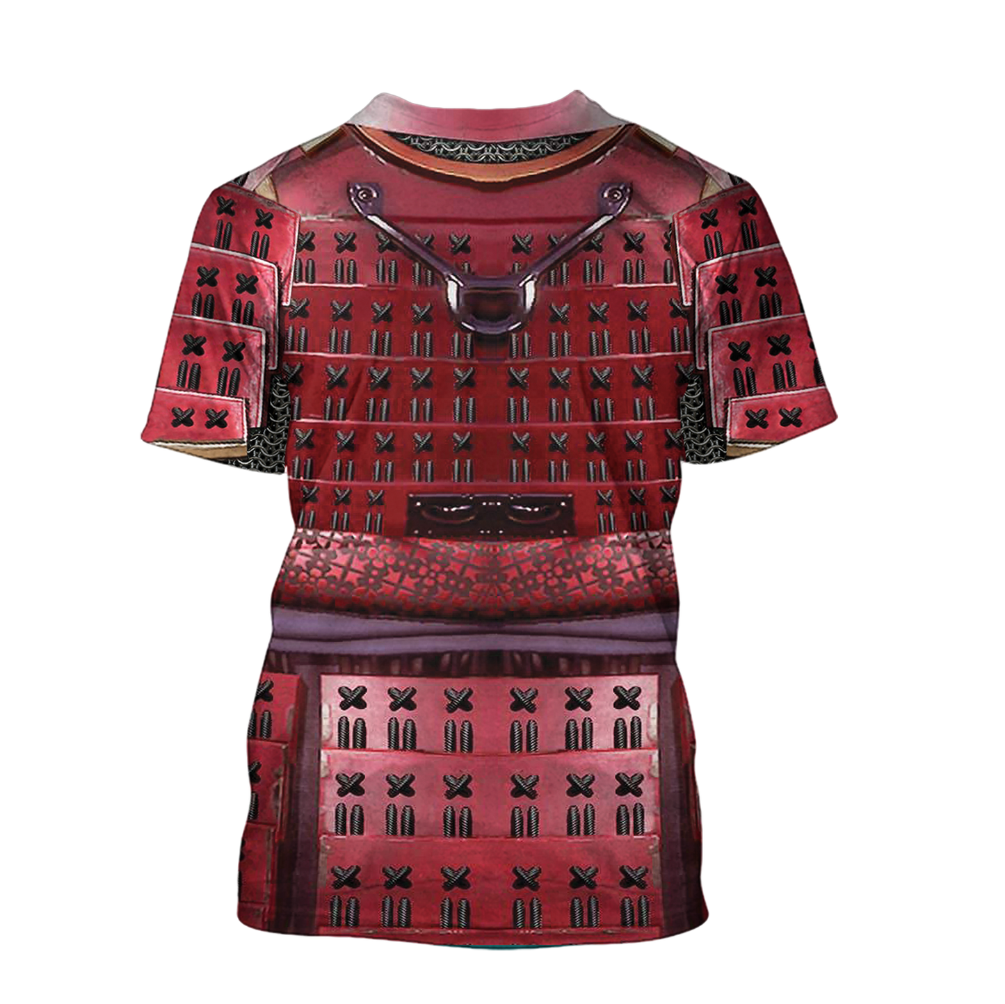 3D All Over Printed Samurai Red Armor-Apparel-6teenth World-T-Shirt-S-Vibe Cosy™