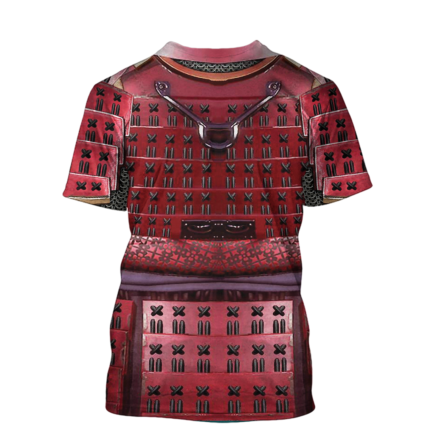 3D All Over Printed Samurai Red Armor-Apparel-6teenth World-T-Shirt-S-Vibe Cosy™