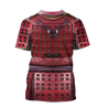 3D All Over Printed Samurai Red Armor-Apparel-6teenth World-T-Shirt-S-Vibe Cosy™