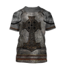 Irish Armor Warrior Chainmail 3D All Over Printed Shirts For Men and Women AM250203-Apparel-TT-Hoodie-S-Vibe Cosy™