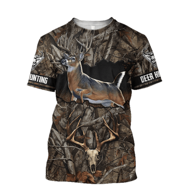 Awesome Deer Hunting 3D All Over Printed Shirts For Men LAM