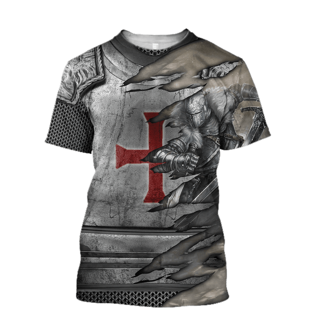 Knights Templar 3D all over printed for men and women AM082052