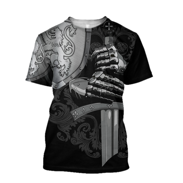 Scottish Lion Armor 3D All Over Printed Shirts for Men and Women AM240201-Apparel-TT-T-Shirt-S-Vibe Cosy™