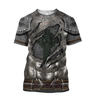 Irish Armor Knight Warrior Chainmail 3D All Over Printed Shirts For Men and Women AM050302-Apparel-TT-T-Shirts-S-Vibe Cosy™