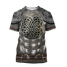 Irish Armor Warrior Knight Chainmail 3D All Over Printed Shirts For Men and Women AM250205-Apparel-TT-T-Shirt-S-Vibe Cosy™