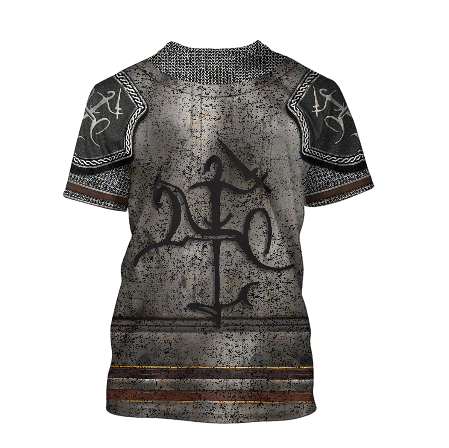 Lithuania Armor Knight Warrior Chainmail 3D All Over Printed Shirts For Men and Women AM120301-Apparel-TT-Hoodie-S-Vibe Cosy™