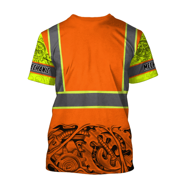 Mechanic 3D All Over Printed Hoodie For Men and Women AM102026