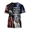 Pit Bull There Is Only One Dangerous Breed Humans Hoodie AM092052