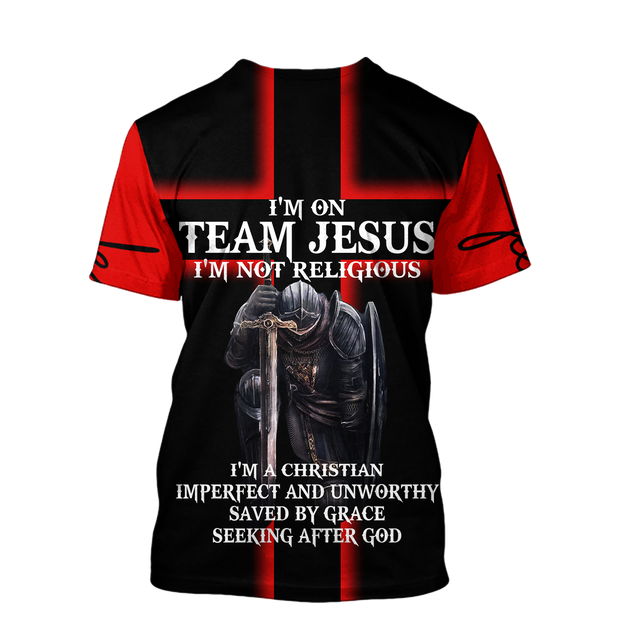 Premium Christian Jesus Catholic 3D Printed Unisex Shirts