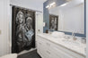 Marilyn Monroe and Skull Shower Curtains-Home Decor-Printify-Shower curtains-Vibe Cosy™