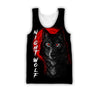 Wolf in Blood Moon 3D All Over Printed Shirt for Men and Women