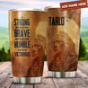 Customize Name Native American Steel Tumbler