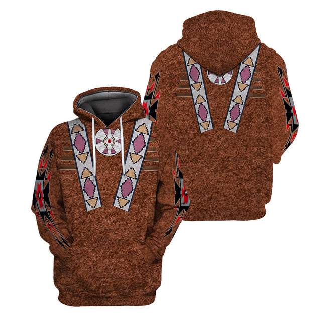 Native American 3D All Over Printed Unisex Shirts