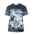 Wolf Native American 3D All Over Printed Unisex Shirts No 08