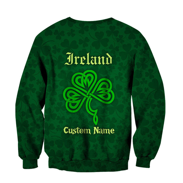 Customize Name Irish Saint Patrick's Day 3D All Over Printed Unisex Shirt