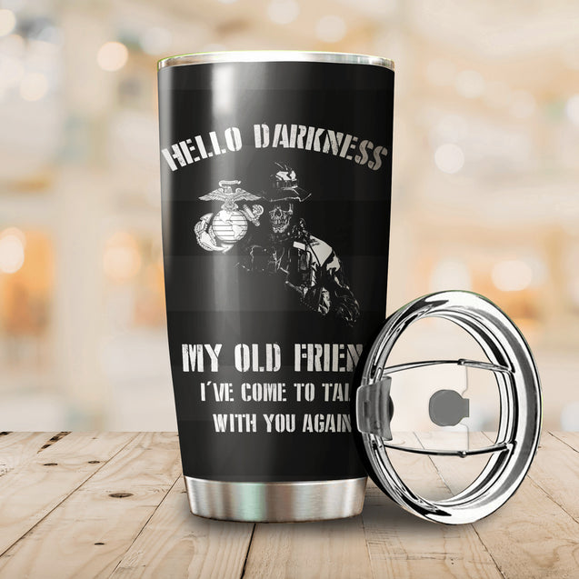 Customize Name United States Veteran Tumbler