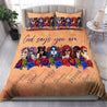 God Says You Are- Skull Girls Bedding Set MH1008204-TQH