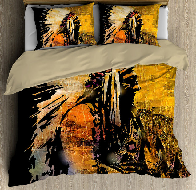 Native American 3D All Over Printed Bedding Set