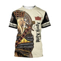 Custom Name April King Lion 3D All Over Printed Unisex Shirts