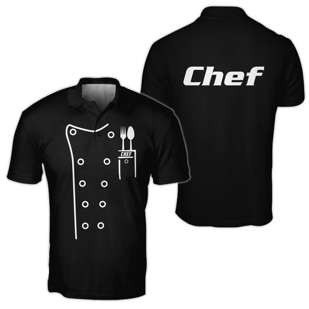 Custom Name Master Chef 3D All Over Printed Unisex Shirts