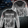 US Army Veteran 3D All Over Printed Unisex Shirts