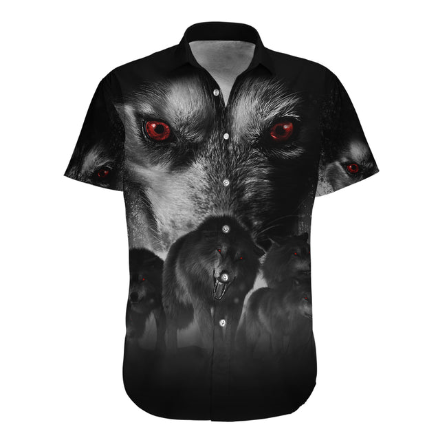 Wolf 3D All Over Printed Unisex Shirts