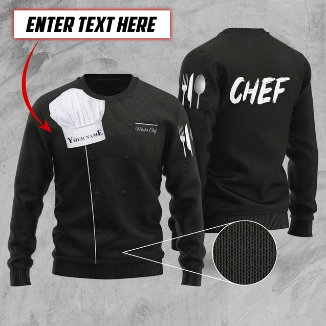 Custom Name Master Chef 3D All Over Printed Unisex Shirts