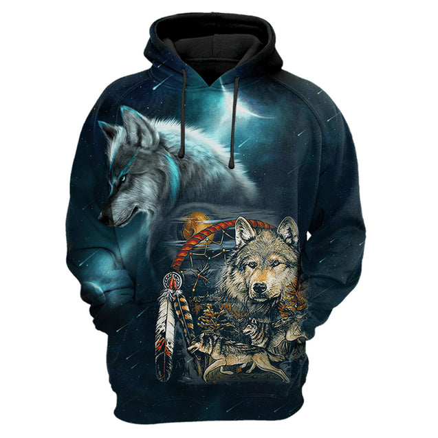 Wolf 3D All Over Printed Unisex Shirt No 10