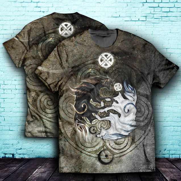 3D All Over Print Legend of Skoll Hoodie-Apparel-HD09-T-Shirt-S-Vibe Cosy™