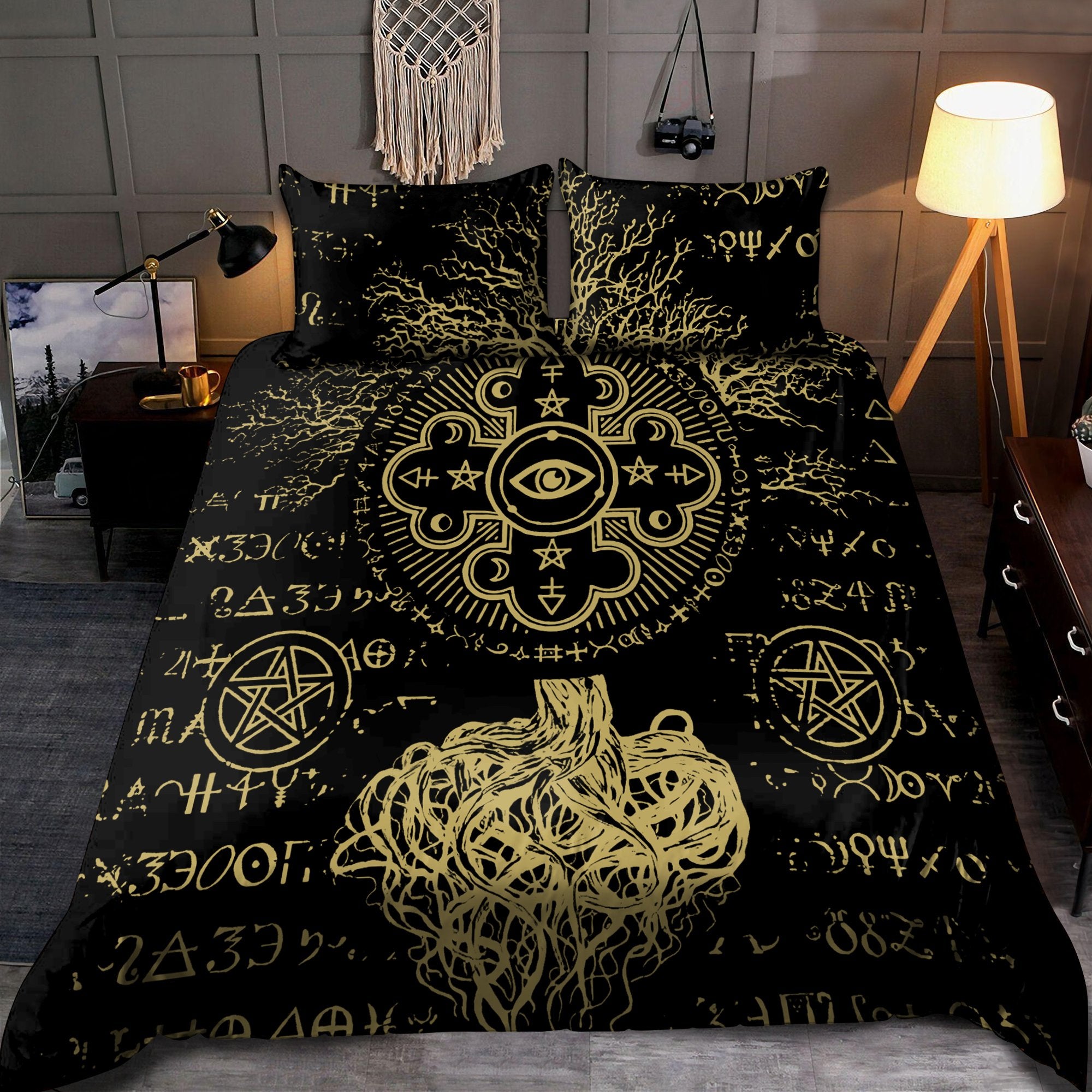 Alchemy 3D All Over Printed Bedding Set