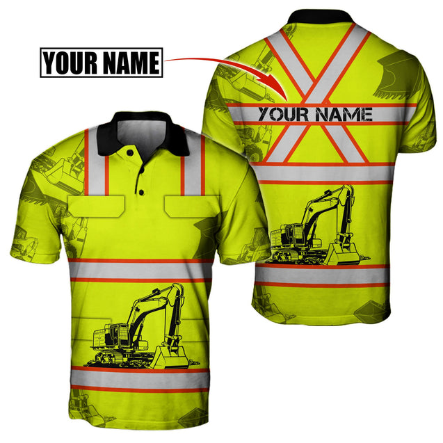 Customize Name Heavy Equipment Operator 3D All Over Printed Unisex Shirt