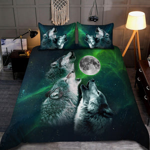Wolf 3D All Over Printed Bedding Set